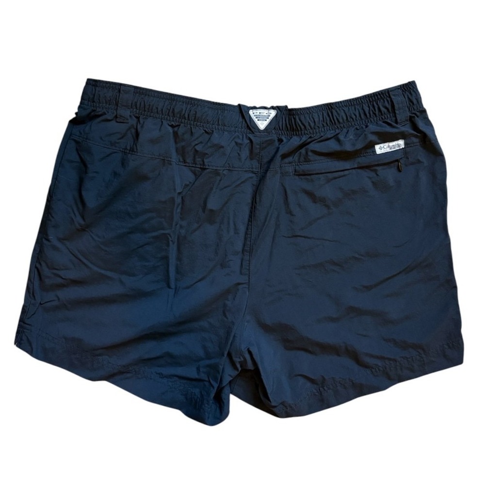 Columbia PFG Womens Shorts Sixe XL Performance Fishing Gear Black Nylon Outdoors